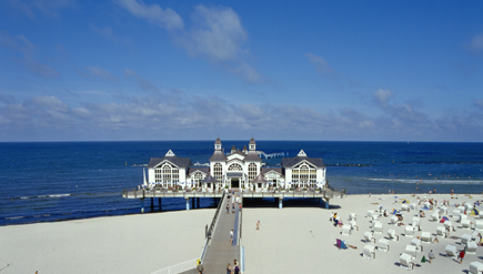 25. Juli: Seebrücke Ostseebad Sellin